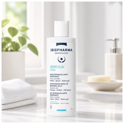 Isispharma Sensylia Gelée Démaquillante Hydratante Peaux Sensibles 250 ml