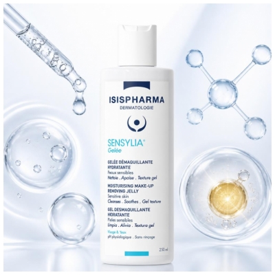 Isispharma Sensylia Gelée Démaquillante Hydratante Peaux Sensibles 250 ml