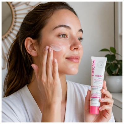 Topicrem Hydra+ Crème Hydratante Éclat Riche
