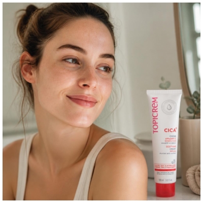 Topicrem CICA - Peaux irritées Crème Apaisante Réparatrice 100 ml