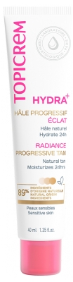 Topicrem Hydra+ Hâle Progressif Éclat