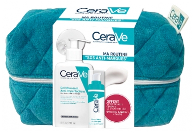 CeraVe Gel Moussant Anti-Imperfections 236 ML+ Sérum Rétinol Anti-Marques 30 ML