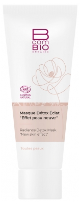 BcomBIO Masque Détoxifiant Effet Peau Neuve Toutes Peaux 50 ml