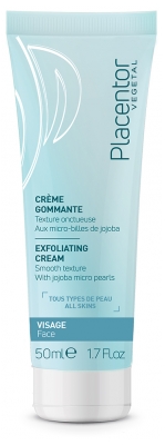 Placentor Crème Gommante Visage Tube 50 ml