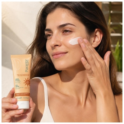 Placentor Végétal Crème Solaire Très Haute Protection SPF 50+ Tube 40 ml