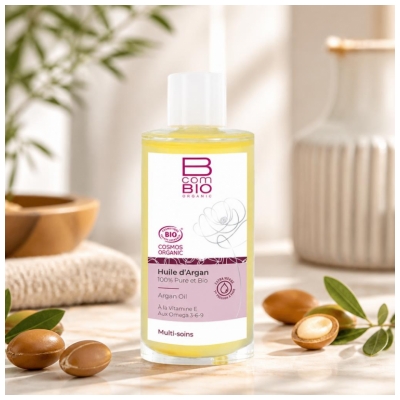 Bcombio Huile d'Argan 100% Bio Flacon 50 ml