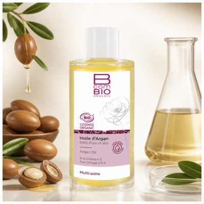 Bcombio Huile d'Argan 100% Bio Flacon 50 ml