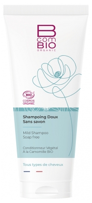 Bcombio Shampoing Doux Végétal Tube 200 ml