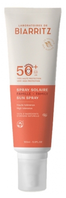 Laboratoires de Biarritz Spray Solaire Visage & Corps SPF 50 + Bio 150 ML