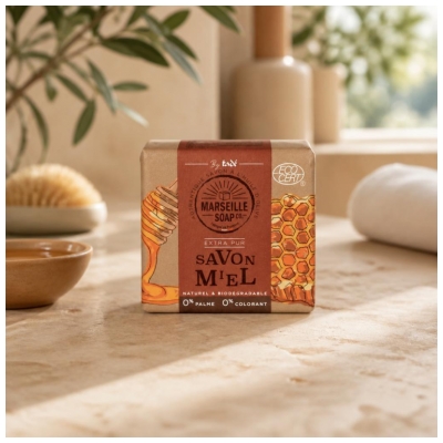 Tadé Savon de Marseille Miel Extra Pur 100 g