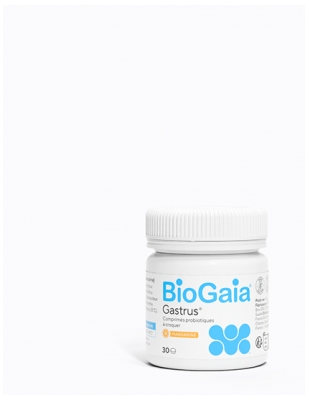 BioGaia Gastrus Comprimés Probiotiques à Croquer 30 Unités