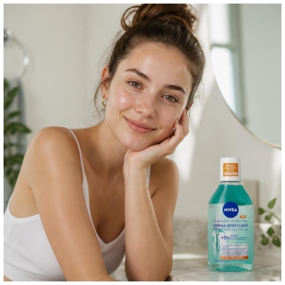Nivea Derma Skin Clear Eau Micellaire Visage 400 ML