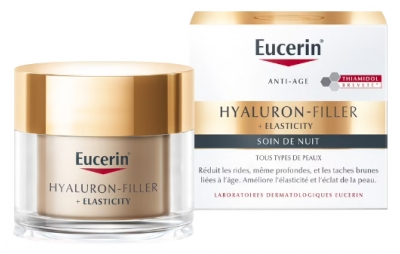Eucerin Hyaluron-Filler + Elasticity Soin de Nuit Tous Types de Peaux 50 ml