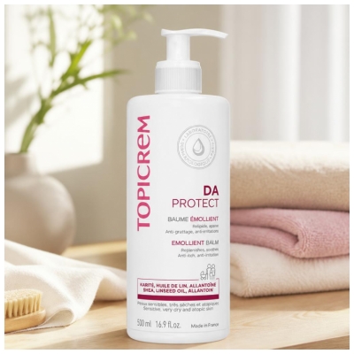 Topicrem DA - Peaux atopiques Protect Baume Émollient 500 ml