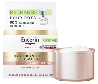 Eucerin Hyaluron-Filler + Elasticity Soin de Jour Rosé SPF30 Anti-Âge Recharge 50 ml