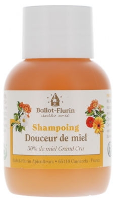 Ballot-Flurin Shampoing Douceur de Miel Ultra-Doux Bio 50 ml