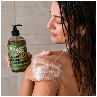 Tadé Savon d'Alep Fleur de Jasmin Peau Sèche et Difficile 500 ml