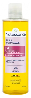 Natessance Huile de Massage Éveil Sensuel Douceur & Relaxation 250 ml