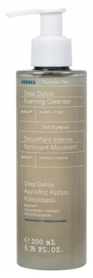 Korres Thé Olympus Crème Nettoyante Détox 200 ml