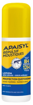 Apaisyl Répulsif Moustiques Lotion Protection Quotidienne 90 ml