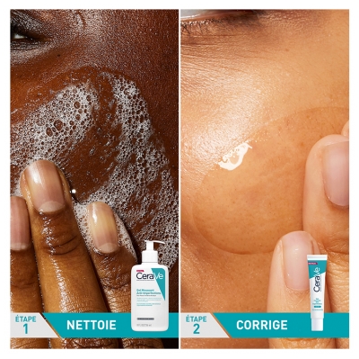CeraVe Gel Moussant Anti-Imperfections 236 ML + Soin Concentré Anti Imperfections 40 ML