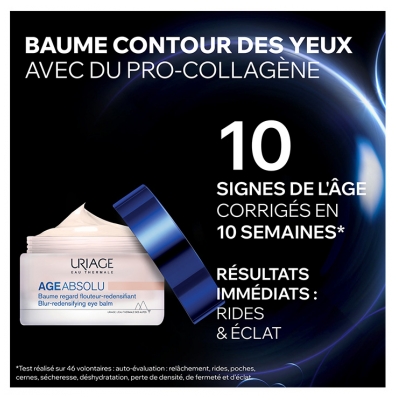 Uriage Age Absolu Baume Regard Flouteur et Redensifiant 15 ML