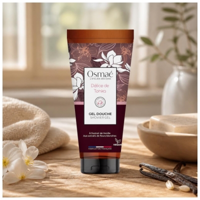 Osmaé Gel Douche Délice de Tonka Corps 100 ML