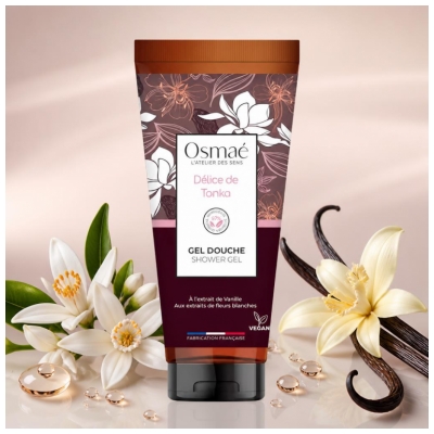 Osmaé Gel Douche Délice de Tonka Corps 100 ML