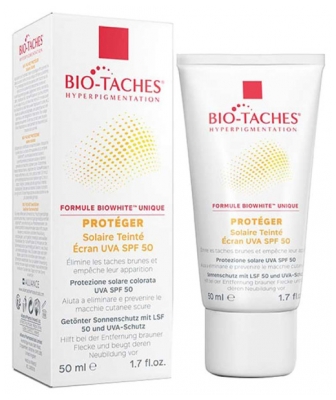 Alliance Bio-Taches Solaire Haute Protection Teintée Spf50 50 ml