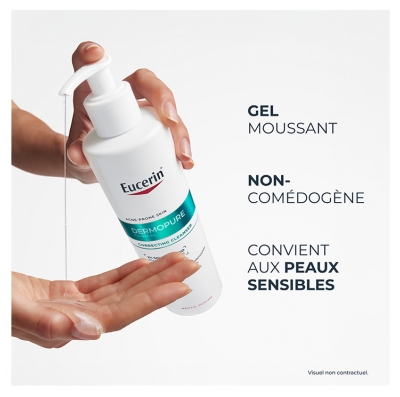 Eucerin DermoPure Clinical Gel Nettoyant Triple Action Visage & Corps 400 ml