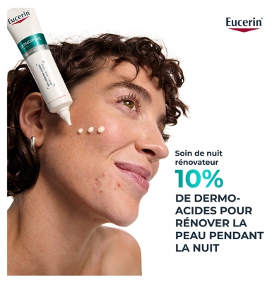 Eucerin DermoPure Clinical Peeling 10 Soin de Nuit Rénovateur et Anti-Imperfections 40 ml