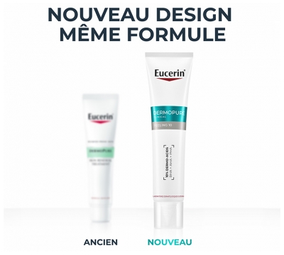 Eucerin DermoPure Clinical Peeling 10 Soin de Nuit Rénovateur et Anti-Imperfections 40 ml