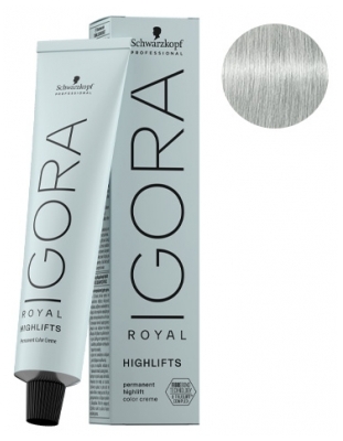 Schwarzkopf Igora Royal Highlifts Coloration Permanente 60 ml - Coloration : 10-21 Éclaircissant Fumé Cendré