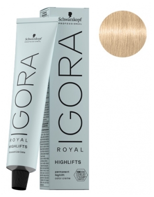 Schwarzkopf Igora Royal Highlifts Coloration Permanente 60 ml - Coloration : 12-0 Super Éclaircissant Naturel