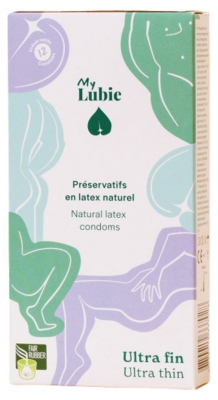 My Lubie Préservatifs Ultra Fins Taille Standard - 12 Unités