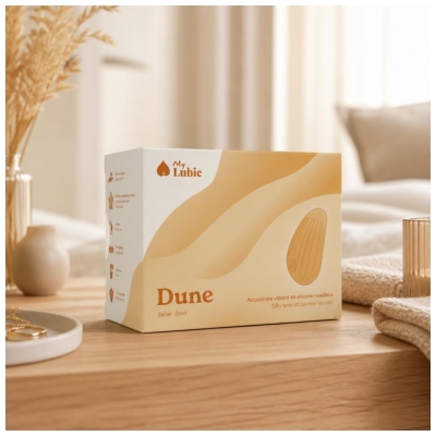 My Lubie Dune Accessoire Vibrant en Silicone Moelleux - Sable