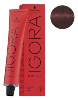 Schwarzkopf Igora Royal Coloration Permanente 60 ml - Coloration : 4-88 Châtain Moyen Rouge Extra