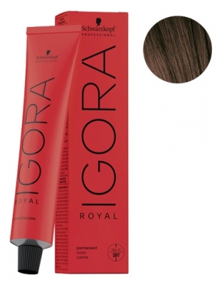 Schwarzkopf Igora Royal Coloration Permanente 60 ml - Coloration : 5-6 Blond Clair Cuivré Extra