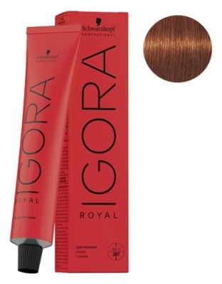 Schwarzkopf Igora Royal Coloration Permanente 60 ml - Coloration : 6-77 Blond Foncé Cuivré Extra