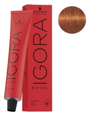 Schwarzkopf Igora Royal Coloration Permanente 60 ml - Coloration : 7-77 Blond Moyen Cuivré Extra