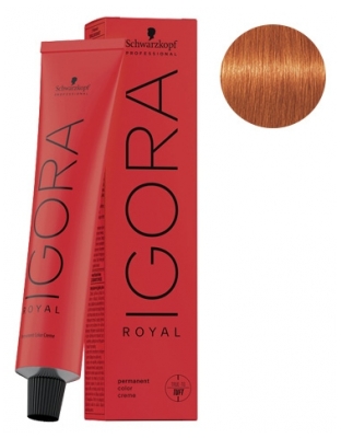 Schwarzkopf Igora Royal Coloration Permanente 60 ml - Coloration : 8-77 Blond Clair Cuivré Extra