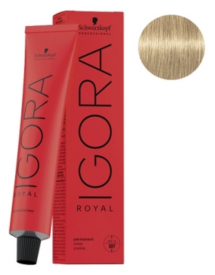 Schwarzkopf Igora Royal Coloration Permanente 60 ml - Coloration : 9-0 Blond Très Clair Naturel