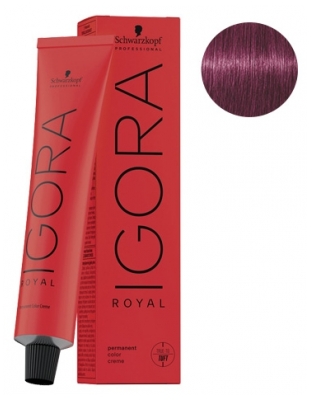 Schwarzkopf Igora Royal Coloration Permanente 60 ml - Coloration : 9-98 Blond Très Clair Violet Rouge