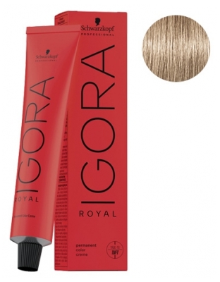 Schwarzkopf Igora Royal Coloration Permanente 60 ml - Coloration : 9-19 Blond Très Clair Cendré Violet