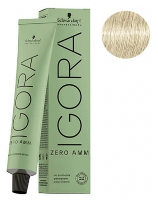 Schwarzkopf Igora Zéro Amm Coloration Permanente 60 ml - Coloration : 10-0 Blond Très Très Clair Naturel