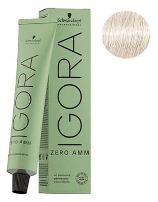 Schwarzkopf Igora Zéro Amm Coloration Permanente 60 ml - Coloration : 10-19 Blond Très Très Clair Cendré Violet