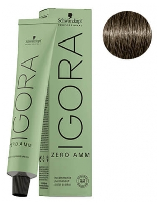 Schwarzkopf Igora Zéro Amm Coloration Permanente 60 ml - Coloration : 4-0 Châtain Moyen Naturel