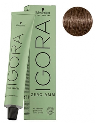 Schwarzkopf Igora Zéro Amm Coloration Permanente 60 ml - Coloration : 6-68 Blond Foncé Marron Rouge