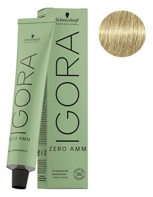 Schwarzkopf Igora Zéro Amm Coloration Permanente 60 ml - Coloration : 9-00 Blond Très Clair Naturel Extra