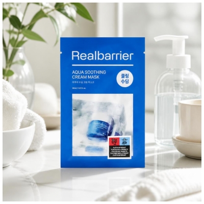 Real Barrier Aqua Soothing Masque en Tissu Visage 30 ml